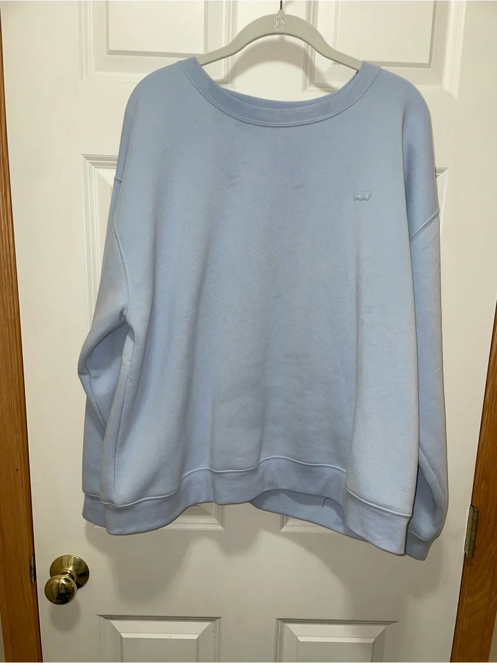 Levi's Light Blue Crewneck Sweatshirt
